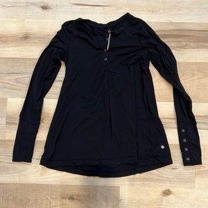 Black Long Sleeve Women's Top